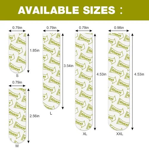 Miniatura 3 de 24 tiras adhesivas XL, cinta adhesiva para paredes extraíbles, tiras adhesivas de pared resistentes, cintas adhesivas de pared, cintas adhesivas