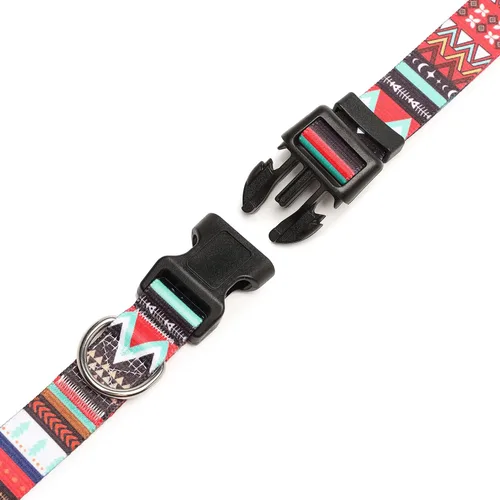 Miniatura 140 de Mercano Collar ajustable para perro, patrones de diseño especial, nailon suave, cómodo y resistente, collar para mascotas para perros pequeños
