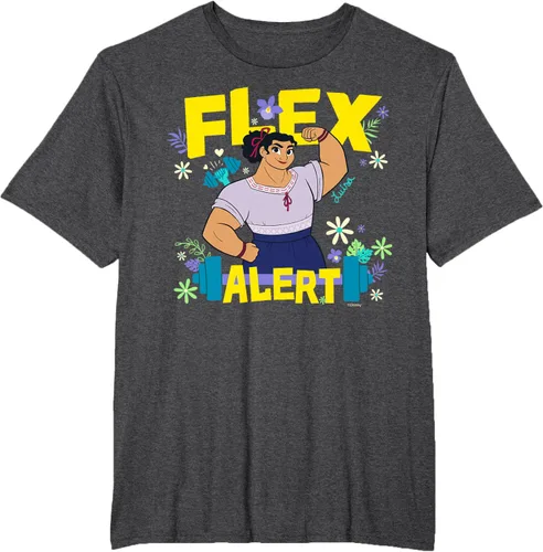 Miniatura 19 de Disney Encanto Luisa Madrigal Flex Alert Camiseta, Negro