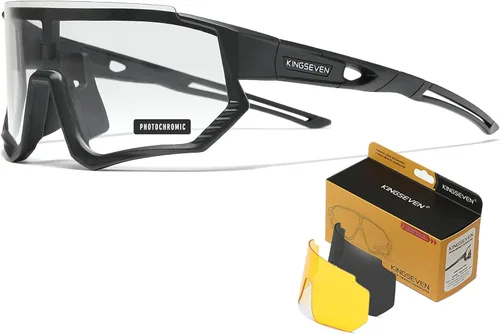 Miniatura 7 de KINGSEVEN Gafas de sol polarizadas de ciclismo para hombre, gafas de sol deportivas MTB gafas de bicicleta UV400 protección LS910 c03