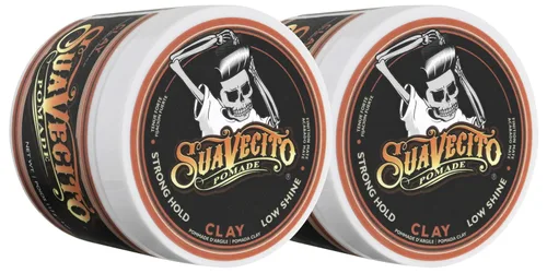 Miniatura 7 de Suavecito Pomade - Arcilla firme para hombre, fijación fuerte, acabado mate de bajo brillo, arcilla profesional para peinar el cabello para mayor