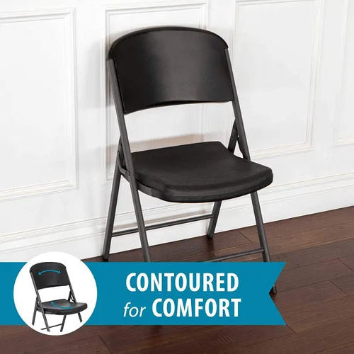 Miniatura 4 de Lifetime Silla plegable con color negro Model#80887U (4, negro)