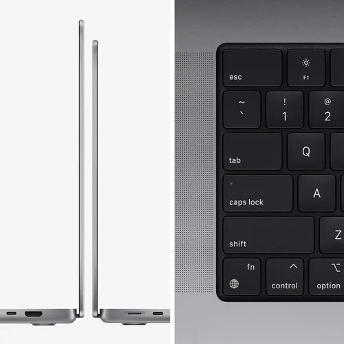 Miniatura 4 de (CTO) Apple MacBook Pro M1 Pro de 10 núcleos CPU de 16 núcleos chip de GPU de 16 núcleos - 512 GB SSD 32 GB Gris espacial (Otoño de 2021) - Z14V0016E