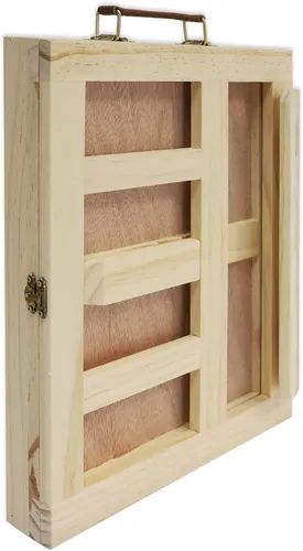 Miniatura 5 de Mont Marte Caballete de mesa con cajón - pino