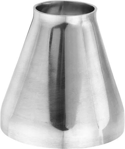 Miniatura 44 de PATIKIL Reductor concéntrico acero soldadura a tope 304 accesorios de tubería de acero inoxidable para alimentos bebidas HVAC fontanería, 1 1/2" a 1