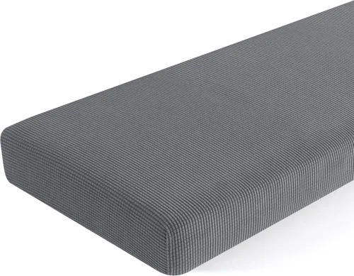 Miniatura 61 de SUBRTEX Funda Deslizable para Sofá RV de Múltiples Asientos Fundas Protectoras Loveseat Elástica Duradera Sofá Spandex Elástico Protector de Muebles
