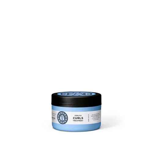 Maria Nila Coils & Curls Finishing Hair Mask, 8.5 Fl Oz, For Curly & Wavy Hair, Jojoba oil to Stay Hydrated while Washing