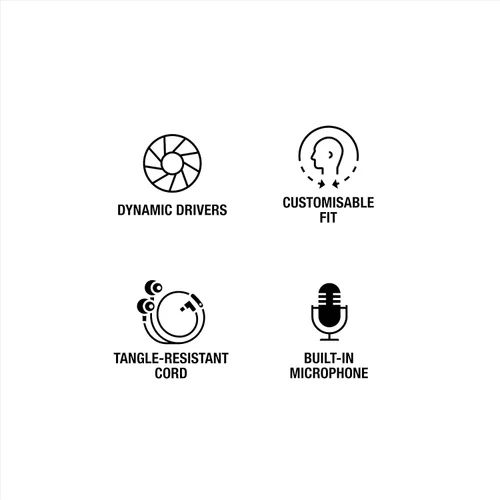 Miniatura 9 de Auriculares con cable USB-C Marshall Mode – Micrófono incorporado, ajuste personalizable, cable resistente a enredos y controladores dinámicos