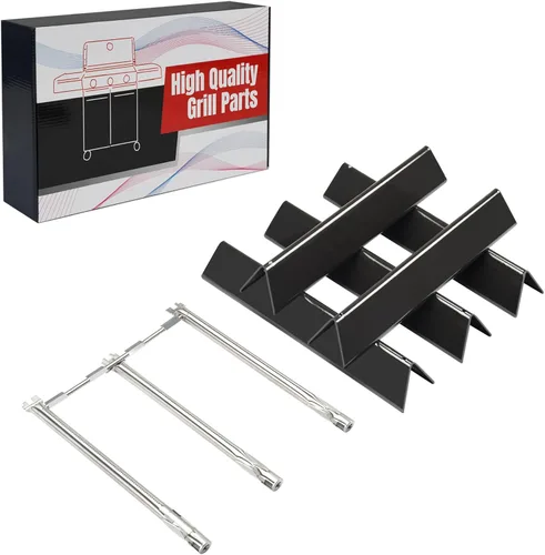 Miniatura 12 de Leship Barras aromatizantes de 15.3 pulgadas de repuesto para parrillas Weber 7636, Weber Spirit 300 y Spirit II Serie 300 E310 E320 E330 S310 S320