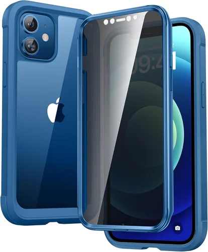 Miniatura 99 de Diaclara - Funda compatible con iPhone 11, carcasa resistente de cuerpo completo con protector de pantalla integrado sensible al tacto y Transparente