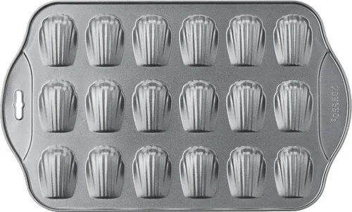 Miniatura 3 de Norpro Nuevo antiadherente Mini 18 Madeleine Pan Esponja Cake Shells Mejor Para Chocolate