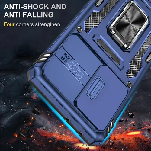 Miniatura 7 de Asuwish Funda de teléfono para Samsung Galaxy S21 Ultra Glaxay S21ultra 5G con protector de pantalla y cubierta deslizante para cámara deslizante