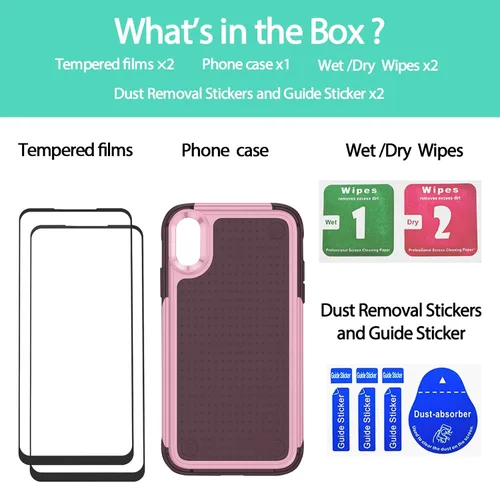 Miniatura 221 de Jeylly Funda para iPhone SE/Funda para iPhone 5S, Exterior de Plástico Duro que Absorbe Golpes + Interior de Silicona de Goma Defensor contra