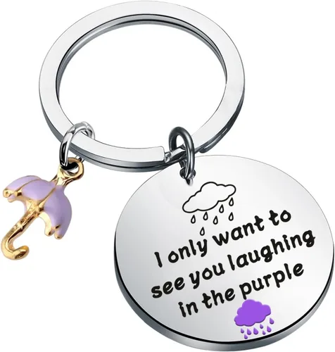 BLEOUK Singer Keychain Singer Fans Jewelry Music Song Lyrics Inspired Keychain