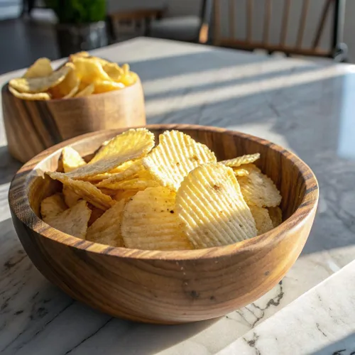 Miniatura 4 de Kettle Brand Patatas fritas, corte Krinkle, aceite de trufa y sal marina, 7.5 onzas