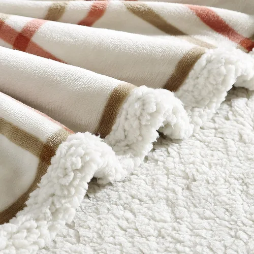 Miniatura 3 de Wrangler - Manta, ropa de cama de felpa suave, decoración occidental para la cama o el sofá (Colt naranja brillante, 50 x 60 pulgadas)