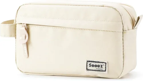 Sooez Estuche para lápices original de alta capacidad, bolsa grande para lápices, estuche organizador para bolígrafos, suministros estéticos para
