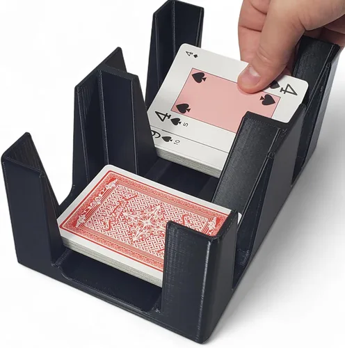 Miniatura 18 de Bandeja de plástico negro para cartas o carrito, no giratoria, fabricada en Estados Unidos