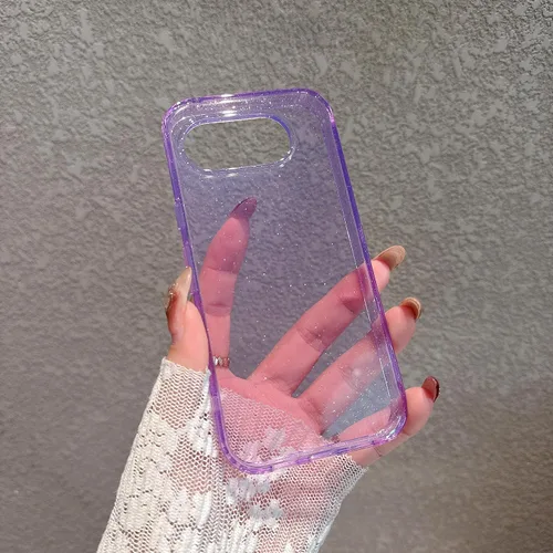 Miniatura 5 de Magnética para Google Pixel 8 Funda para Mujeres, [Efecto Holográfico Iridiscente que Cambia de Color] Funda Protectora de Teléfono Mate de Moda
