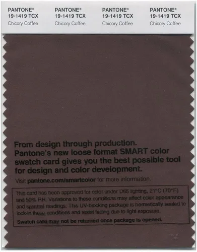 Miniatura 6 de Pantone Tarjeta Swatch de algodón estándar de color, color # 17-5104, gris definitivo Ultimate Gray