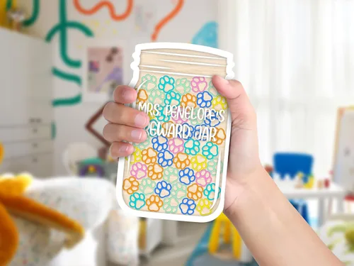 Miniatura 3 de Tarro de recompensa magnético personalizado para niños, sistema de recompensa de tarro de estrella, tarros de incentivo de comportamiento positivo