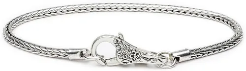 Miniatura 2 de rubyca Floral serpiente cadena pulsera de plata