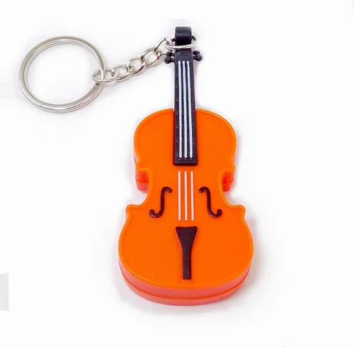 Miniatura 4 de MunnyGrubbers - Llavero de juguete de violín más pequeño del mundo original con música triste jugable - Pequeño llavero de violín con sonido