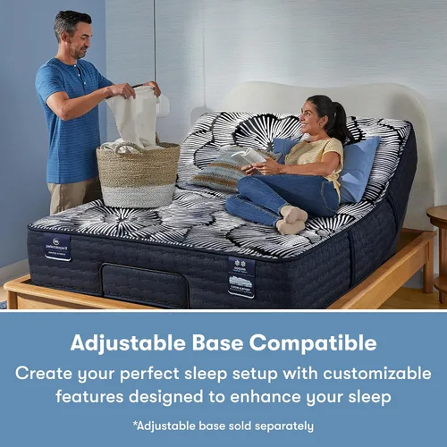 Miniatura 9 de Serta Perfect Sleeper X Knox - Colchón híbrido acolchado firme de 13.5 pulgadas, tamaño Twin XL, 5 zonas de soporte y tecnología de enfriamiento