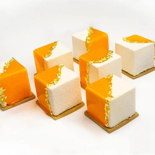 Miniatura 6 de JOERSH Molde de silicona para pastel en forma de cubo Moldes de silicona cuadrados 3D de 1.2 x 1.2 x 1.2 pulgadas para hornear chocolate, dulces
