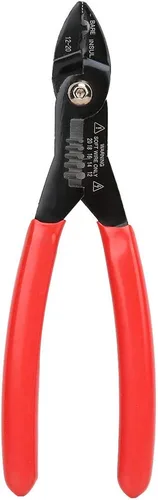 Miniatura 7 de Pelacables, 4 en 1 multipropósito 12-20 AWG electricistas alicates empalmador de alambre pelacables, herramienta profesional de crimpado de cables
