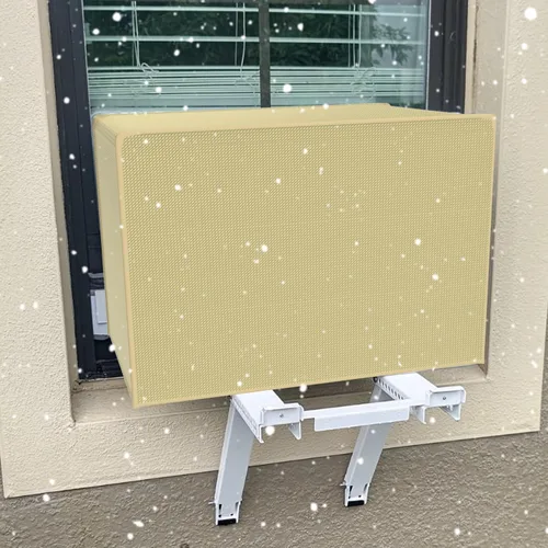 Miniatura 6 de Mxclimate Cubierta para aire acondicionado de ventana en forma de U compatible con Midea en forma de U ventana AC, universal para 8000/10,000/12,000