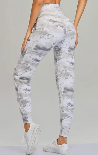 Miniatura 120 de Oalka - Pantalones deportivos para mujer, con cintura alta y bolsillos, para hacer deporte, yoga y entrenar