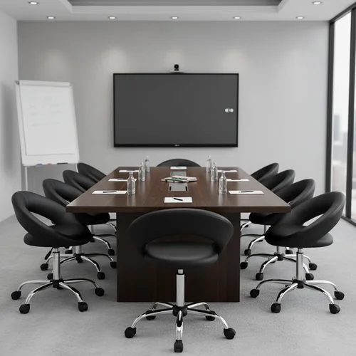 Miniatura 5 de DUHOME Taburete de trabajo WY-171XF Crescent Silla giratoria ajustable con ruedas (negro)