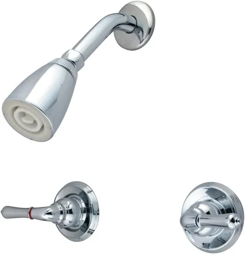 Miniatura 3 de Kingston Brass KB248SO Magellan - Grifo de ducha para montaje en pared, níquel cepillado, solo ducha