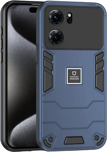 Miniatura 113 de Funda compatible con Huawei Y9 Prime (2019), compatible con Huawei Y9 Prime (2019) 4G STK-L21 2 en 1 [PC duro + TPU], funda de teléfono azul