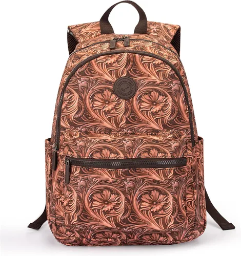 Miniatura 9 de Montana West - Mochila para mujeres, bolso de viaje occidental, mochila casual, mochila de día para portátil, universidad, Mediana
