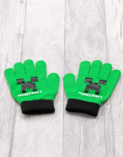 Miniatura 4 de Minecraft Bobble - Conjunto de guantes y gorro de punto para jugadores, talla única