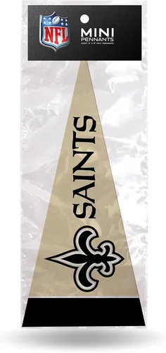 Miniatura 7 de Rico Industries NFL Fan Shop - Juego de decoración clásica de 8 piezas, 4 x 9 pulgadas, mini banderines
