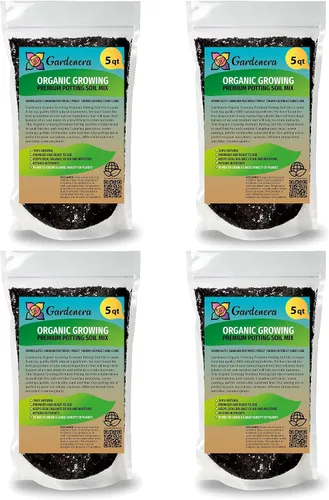 Miniatura 7 de Gardenera Mezcla de cultivo orgánica: desbloquea el potencial de tus plantas con este medio de siembra superior, 1 cuarto de galón