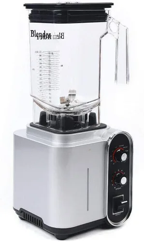 Miniatura 3 de Licuadora insonorizada, 110 V, 2200 W, 1.5 L, licuadora comercial de jugo de frutas con carcasa de sonido silencioso para puré, trituración