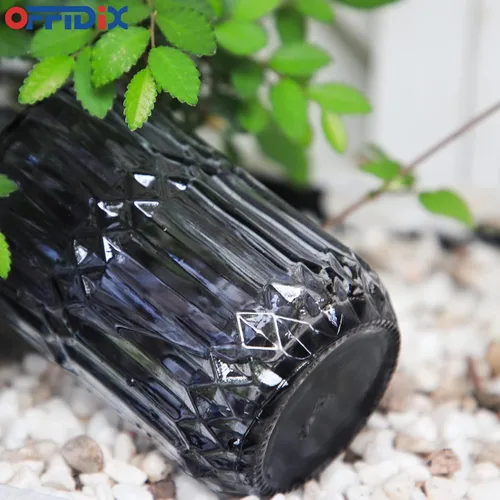 Miniatura 7 de OFFIDIX Botella de spray de cristal, rociador de niebla fina para plantas, regadera de presión manual, botella de spray de cristal con boquilla