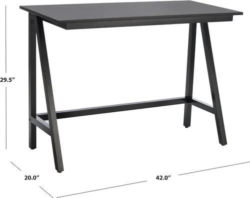 Miniatura 3 de Safavieh Home Collection Redding Negro Escritorio DSK5000B