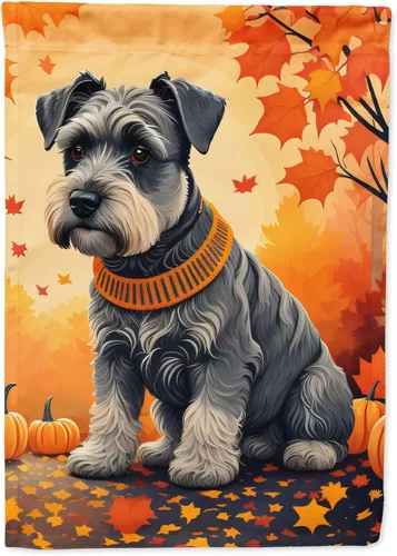 Miniatura 57 de Caroline's Treasures DAC1001GF Affenpinscher - Bandera decorativa para jardín de otoño, decoración para patio exterior, patio, parterres
