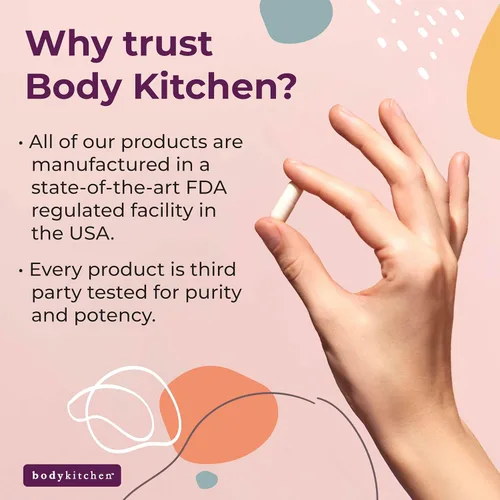 Miniatura 7 de Body Kitchen Youthful Beauty Advanced, polvo de péptidos de colágeno para hermosas uñas de piel, resveratrol y ácido hialurónico para apoyo