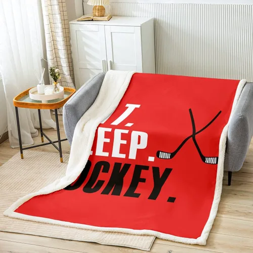 Miniatura 36 de Feelyou Football Throw Blanket Basketball Sports Soft Fleece Sherpa Cozy Fuzzy Plush Warm Soccer Ball Game Fuzzy Plush Throw Black Baseball Gaming