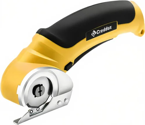 Miniatura 8 de Tijeras eléctricas inalámbricas, herramienta de corte de cartón de 4.2 V para alfombras de cartón, paquetes de cuero, plástico, con batería