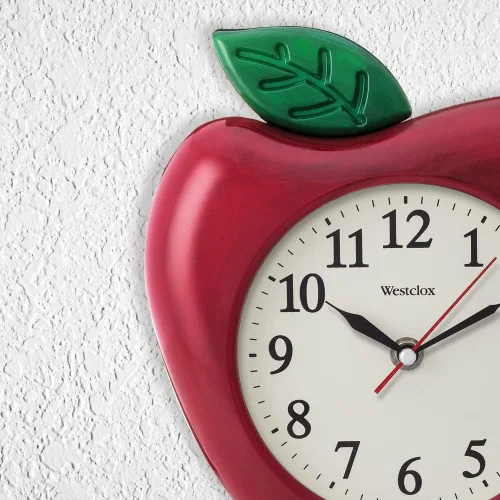 Miniatura 4 de Westclox Reloj de pared Apple tridimensional de 10" - Modelo #38038A
