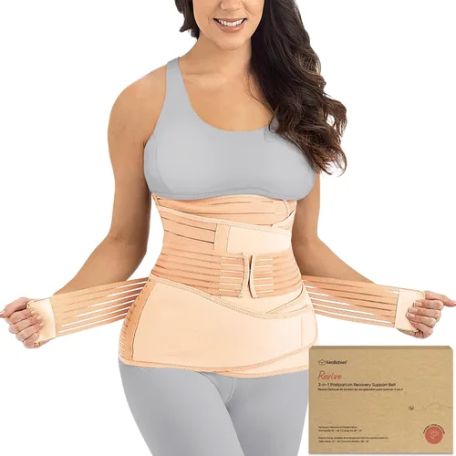 3 en 1 Soporte Posparto para el Abdomen. Banda para el vientre para etapa posnatal, embarazo, maternidad, fajas moldeadoras de cuerpo para mujeres,