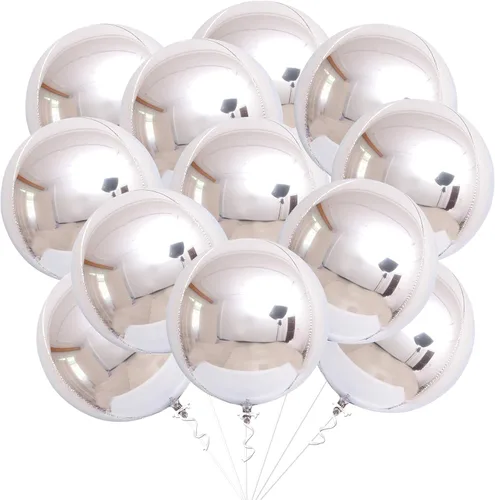 Miniatura 15 de Paquete de 12 globos con diseño de planeta en 4D para decoración del Día de la Tierra, 22 pulgadas, 360 grados, para decoraciones de fiestas