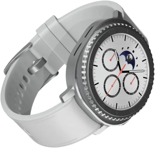 Miniatura 4 de Samsung Galaxy Watch 8 Classic 1.811 in, bisel giratorio Reloj inteligente AI con AMOLED de 1.34 pulgadas, Wi-Fi, Bluetooth, rastreador de Blanco